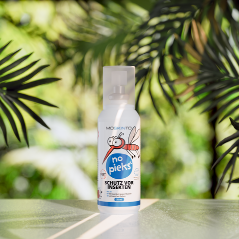 MOSKINTO „no pieks“ Insektenschutzspray – zuverlässiger Schutz vor Mücken und Zecken VapoWesp