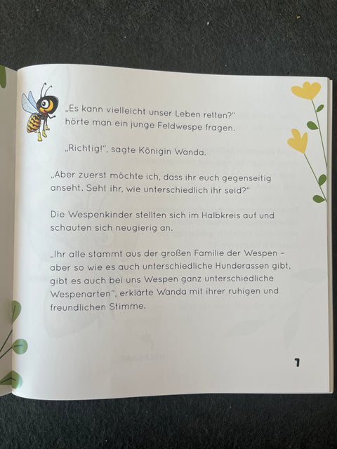 Booklet „Wanda - die Wespenkönigin“