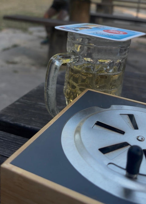VapoWesp im Biergarten