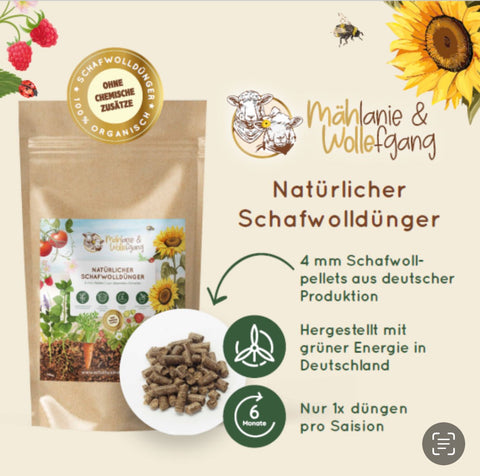 Frühlingsspecial: VapoWesp Starterset 🐝 & Schafwolldünger 1,5 Kg 🐑🐏 - VapoWesp