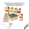 Sommer - Special: XXL VapoWesp - Set: VapoWesp Räucherbox inkl, Räucherbox, 4 x VapoPulver 100g, 1 x VapoPulver 50g - VapoWesp