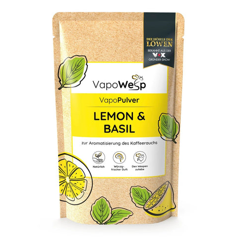 VapoPulver Lemon & Basil (100 g) - VapoWesp