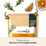 VapoPulver Orange & Rosemary (100 g) - VapoWesp